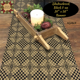 Shadowbrook Black & Tan Woven Table Top Collection