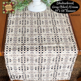 Shadowbrook Gray/Black/Cream Table Top Woven Collection