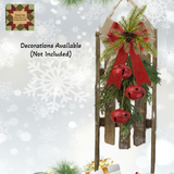 Red Bell & Cedar Teardrop, 17"L