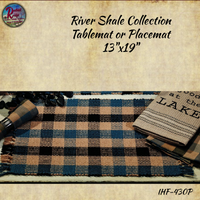 River Shale 36" or 54" Runners & Table Mat/Placemat