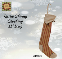 Rustic Skinny Stockings 2 Sizes Available