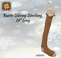 Rustic Skinny Stockings 2 Sizes Available