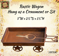 Rustic Wagon Sit or Hang