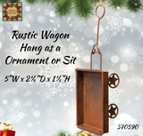 Rustic Wagon Sit or Hang