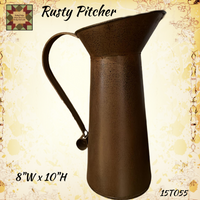 Pitcher Rusty 10"H