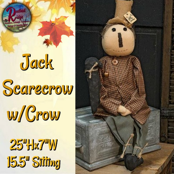 Scarecrow Jack w/Crow