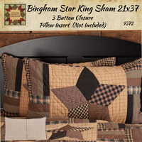 Bingham Star Quilted Bedding