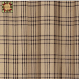 Sawyer Mill Charcoal Plaid 84"L x 40"W