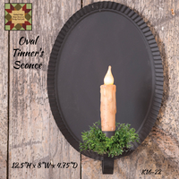 Oval Tinner's Sconce