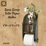 Barn Scoop Towel/Toilet Paper Holder