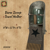 Barn Scoop Towel/Toilet Paper Holder