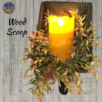 Scoop Wood Wall or Table