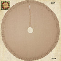 Sawyer Mill Tree Skirt Cranberry Ticking 21"D ~ 25% Savings