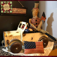 Rustic Vintage Ivory Truck