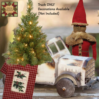 Rustic Vintage Ivory Truck