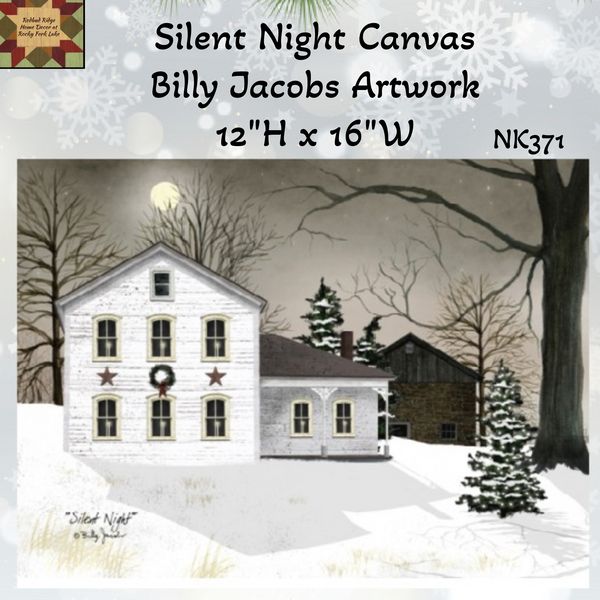 Silent Night Canvas Artwork