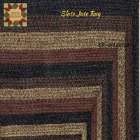 Slate Jute Rugs Rectangle