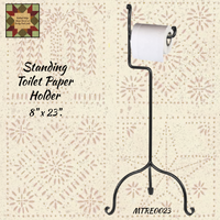 Standing Toilet Paper Holder Metal
