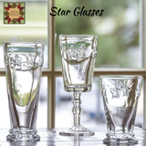 Star Beverage Drink Glases