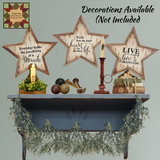 Framed Inspirational Barn Stars Rustic Distressed Signs 50% OFF SAVINGS