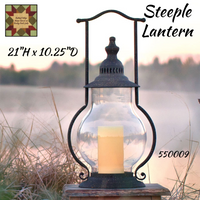 Steeple Lantern Glass Globe Replacement