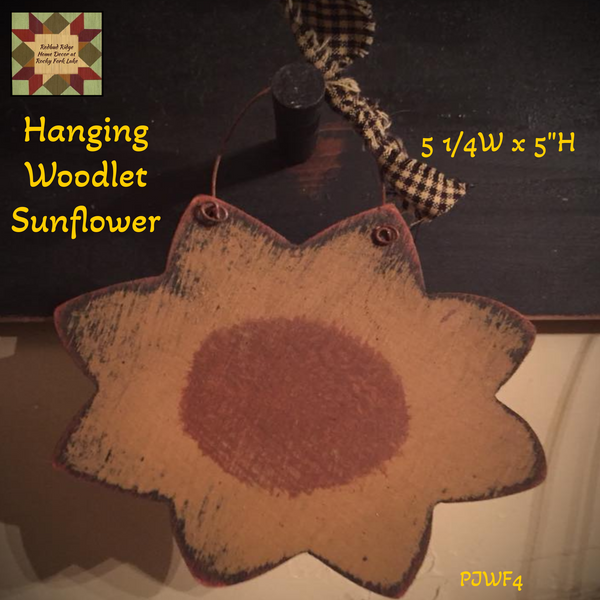 Sunflower Hanging Woodlet