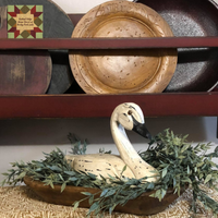 Swans Primitive Distressed Vintage Style Large 2 Styles