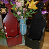 Scalloped Wood Candle Box