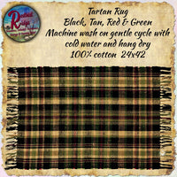 Tartan Shower Curtain, or Table Top Collection ~ 50% Savings