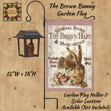 The Brown Bunny Vintage Garden Flag
