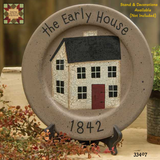 The Early House 1842 Plate (Saltbox House)