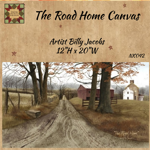 The Road Home 20"W  Artist Billy Jacobs