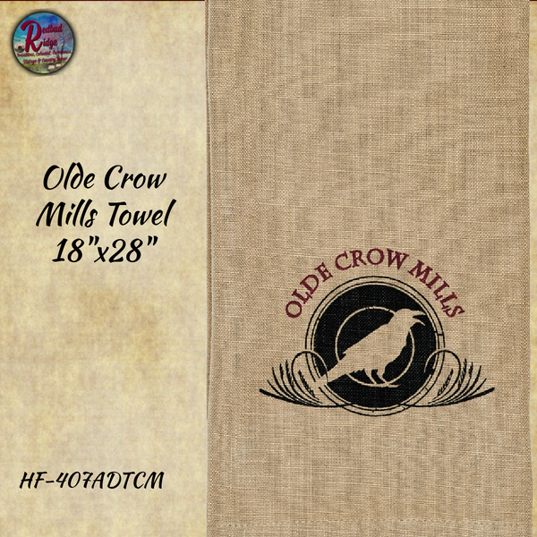 Towel Olde Crow Mills  **50% Savings