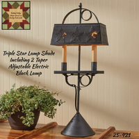 Star Punch Tin 12 Metal Lamp Shade – Redbud Ridge Home Decor