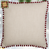 Merry Christmas Red Truck Pillow 18x18