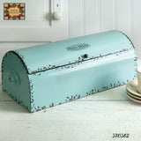Bread Box Distressed Metal Assorted Colors