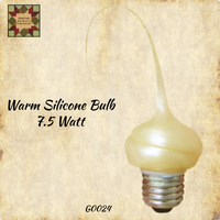 Standard Base Warm Champagne Silicone 7.5 Watt Bulb