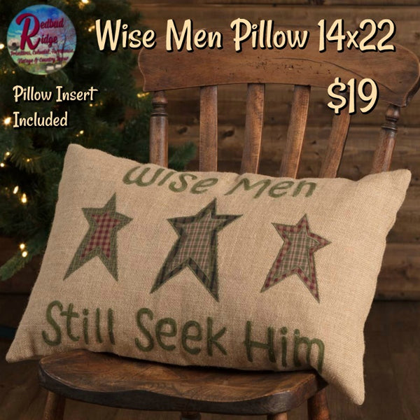 Wise Men Still Seek Him Pillow