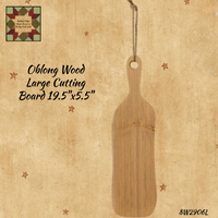 Cutting Boards Hanging Oblong Wood Hanging 2 Sizes