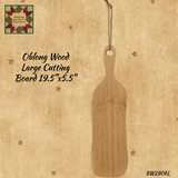 Cutting Boards Hanging Oblong Wood Hanging 2 Sizes