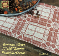 *Yorktown Weave Peach & Cream Table Top Collection