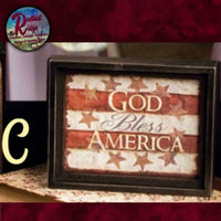Our Country Framed Sign 3 Choice