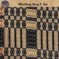 Westbury Navy and Tan Tabletop Collection