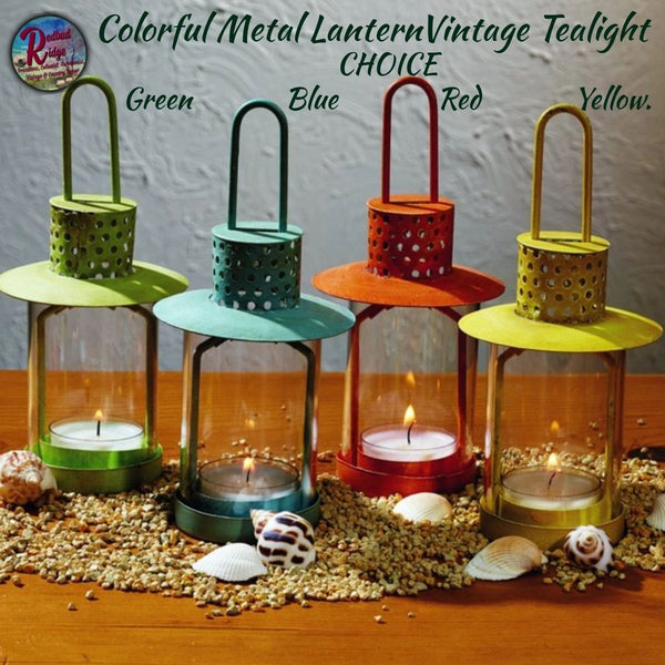 Lanterns Votive Candle Holder Assorted Colors