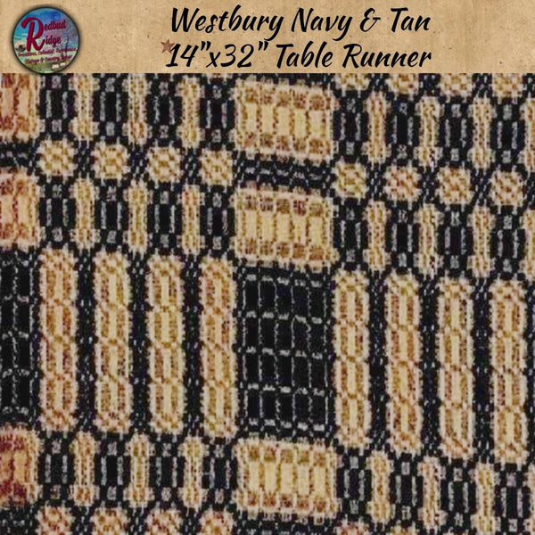 Westbury Navy and Tan Tabletop Collection