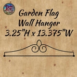 Hanging Garden Flag Door Wall Holder