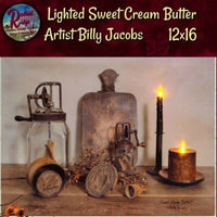Sweet Cream Butter Churn Canvas Artwork