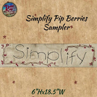 FRAMED Sampler Kindness, Bless or Simplify Choice