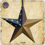 Americana Folk Art Hanging 8" Star