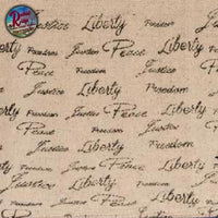 Americana Liberty Table Mat or Placemat 13"x19"